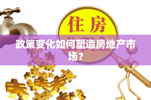 泾川政策变化如何塑造房地产市场？