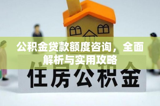 海沧公积金贷款额度咨询，全面解析与实用攻略